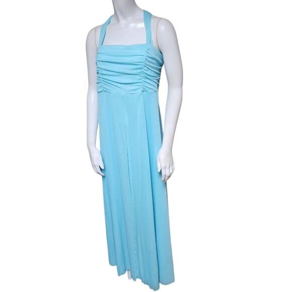 California Concepts Light Blue Sleeveless Maxi Dress (20) - Picture 1 of 4